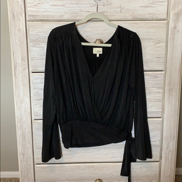 Anthropologie Wrap Top - Picture 1 of 3